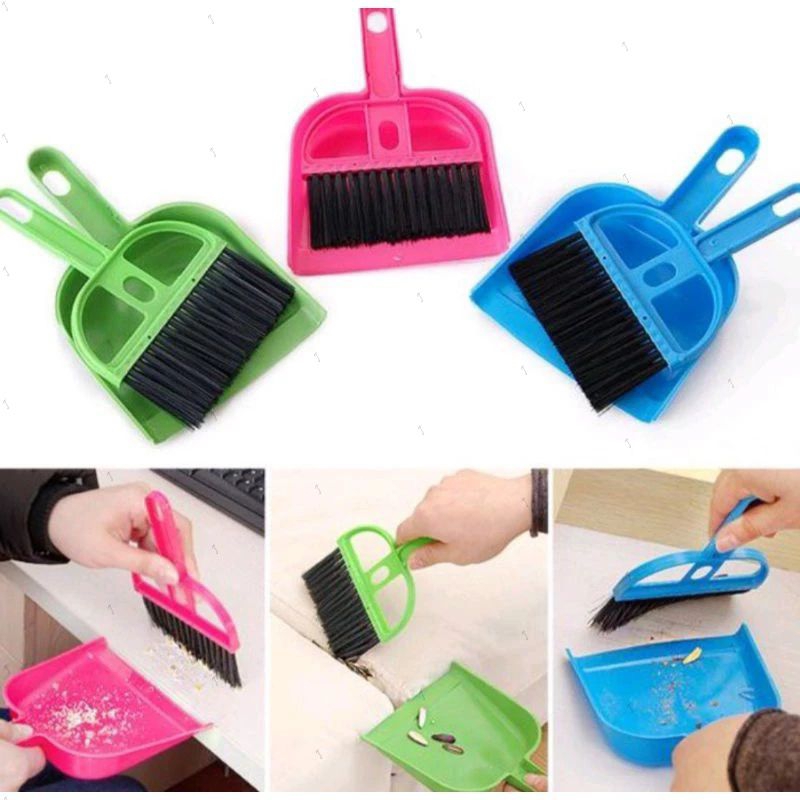 Sapu mini set serok cikrak kecil Alat Kebersihan