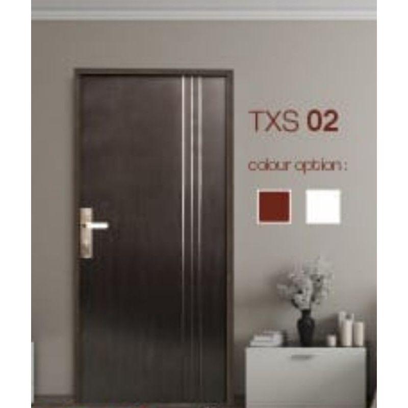 pintu baja kodai 80*204 kusen