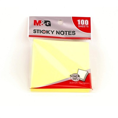 

Economic Pack Sticky Notes 110 Sheets Yellow Color