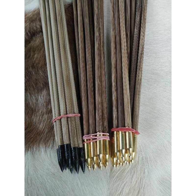 Arrow Bambu Petung Diameter 7 mm Vanes Import