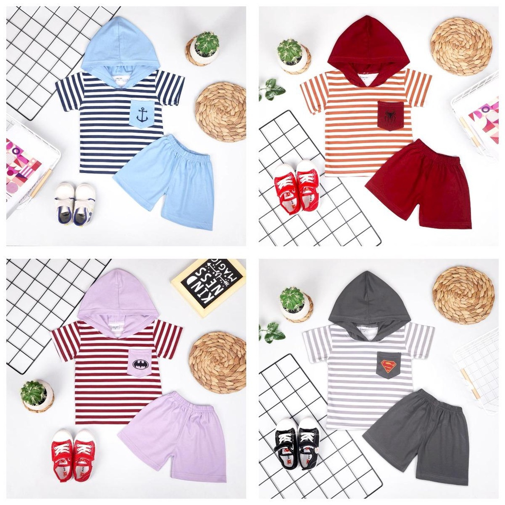	 Rabbitkids - promo 12.12 SETELAN ANAK LAKI / SET HOODIE / SETELAN ANAK LAKI POCKET / SETELAN SALUR	