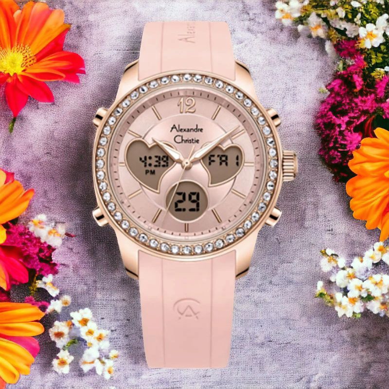 JAM ALEXANDRE CHRISTIE 9399 RUBBER PINK ROSEGOLD ASLI