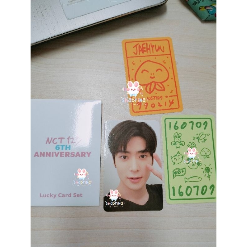 Photocard | PC Jaehyun Lucky Card Set - NCT 127 6th Anniversary