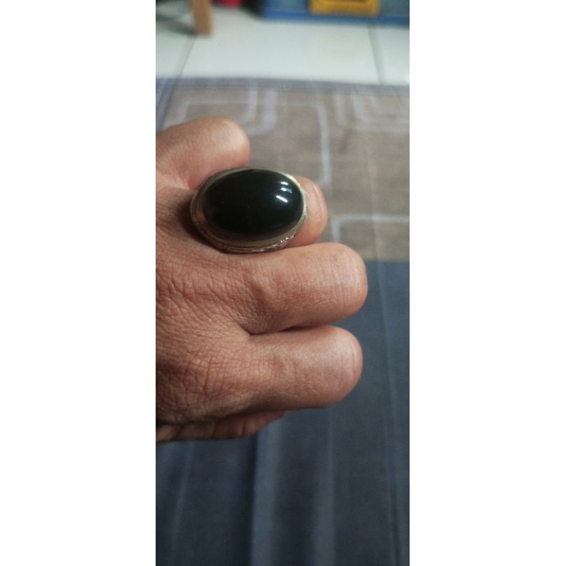 Batu Bacan Hitam MEDIUM-JUMBO