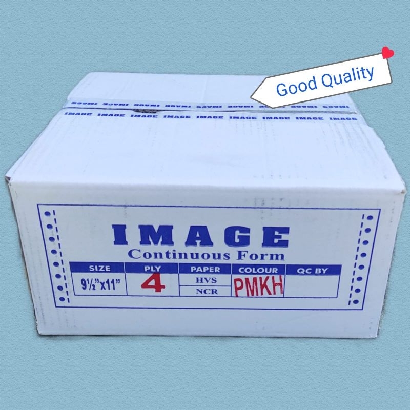 

Continous Form merek image, 4 ply 9,5x11