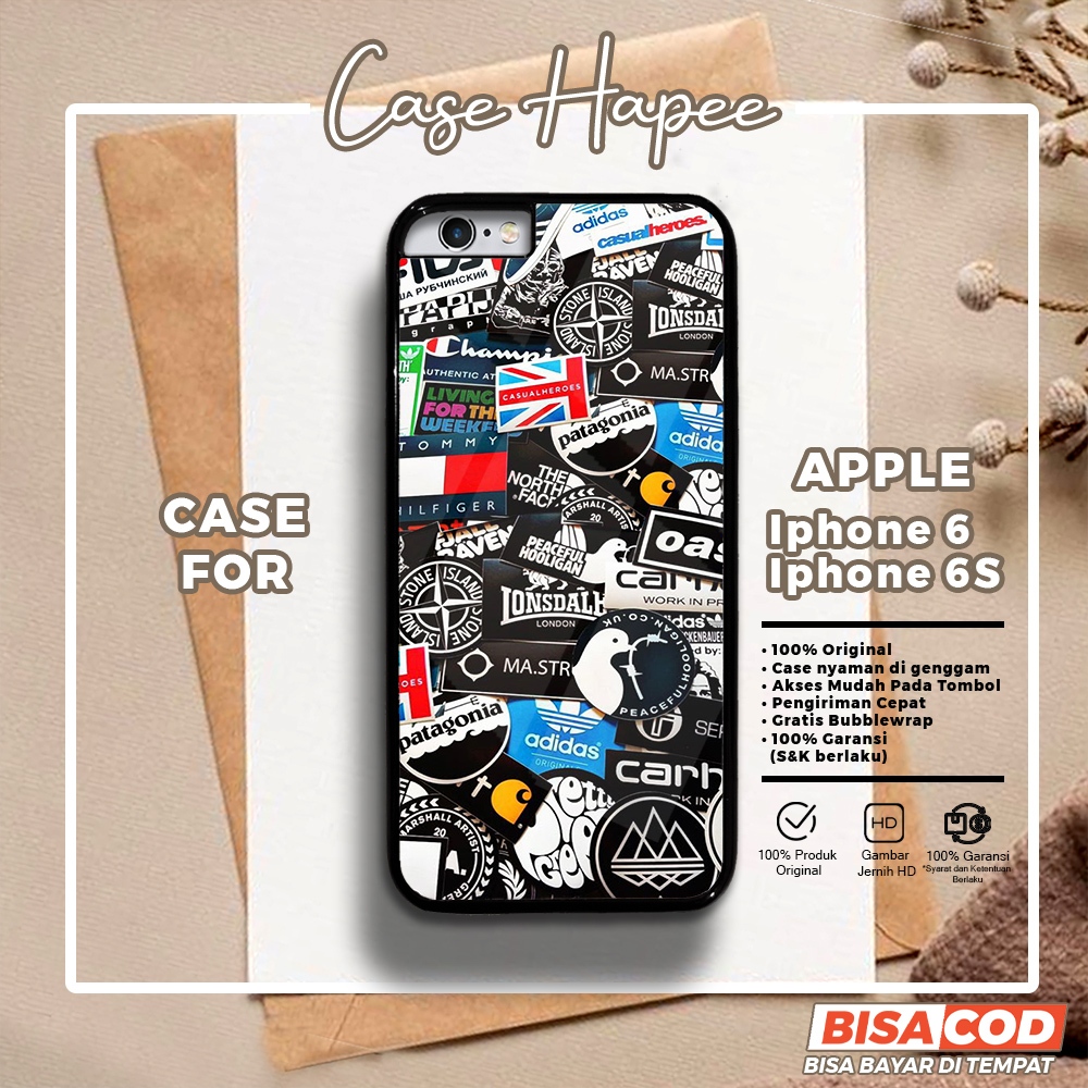 Case Iphone 6 6s Casing Iphone 6 6s [BGRF] Casehapee Case Glossy Case Aesthetic Custom Case Premium 