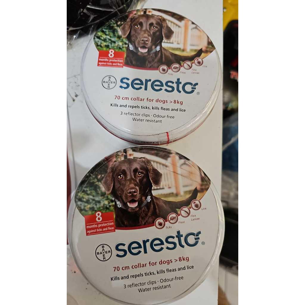 Seresto dog - Kalung kutu anjing proteksi 8bulan