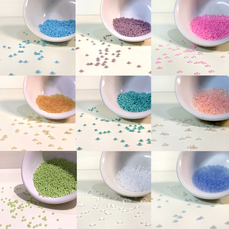 PART 1 Manik-manik PREMIUM JEPANG MIYUKI DELICA MGB 2mm 11/o  ISI 10gr | Mote Payet Berkualitas Ting