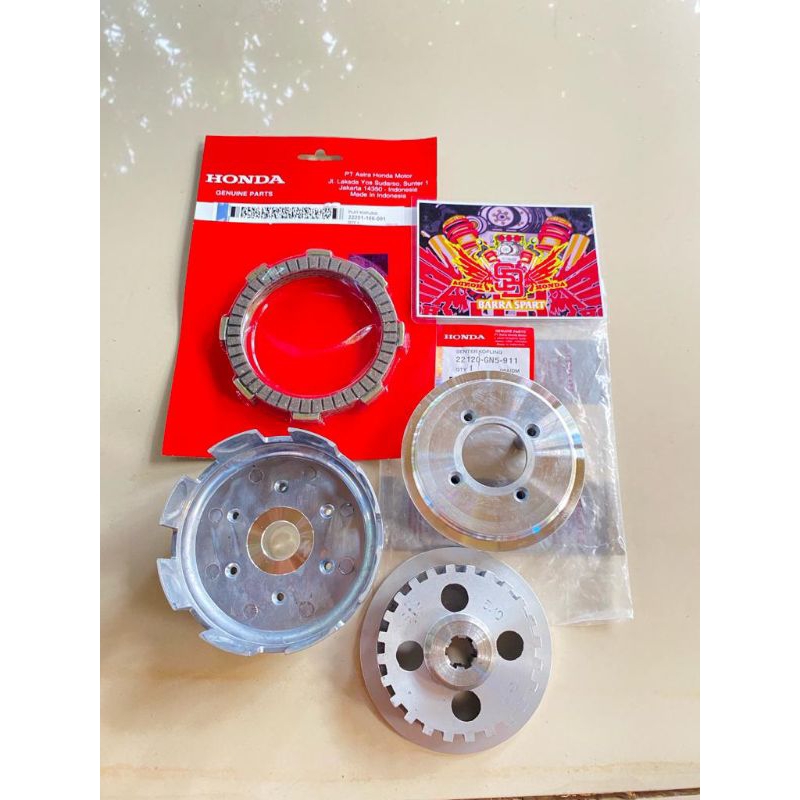 RUMAH KOPLING KAKI 4+KAMPAS KOPLING+RUMAH KOPLING HONDA GRAND SUPRA LAMA SUPRA X LAMA HONDA WIN