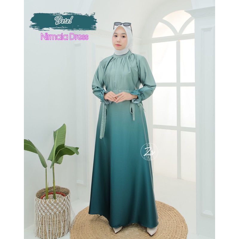 NIRMALA DRESS BY ZR/GAMIS SILK GRADASI