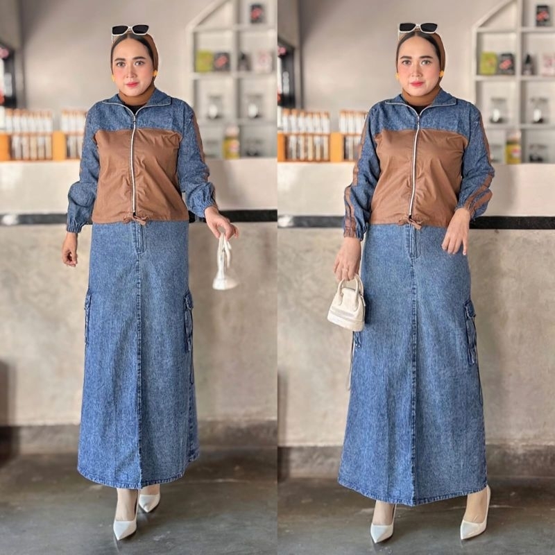 dress ori new oz//shaqueenara by trq