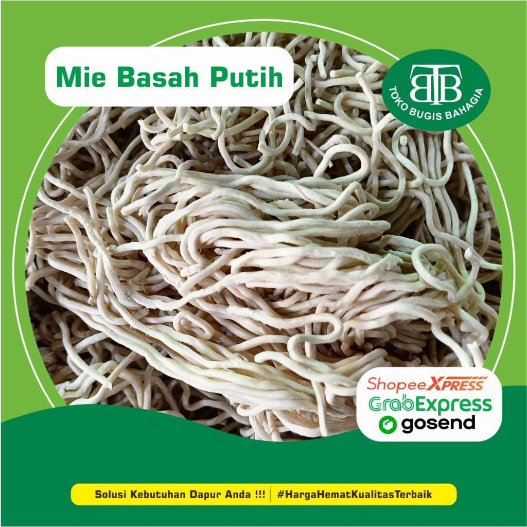 

Mie Basah Putih 1Kg, Murah Makassar