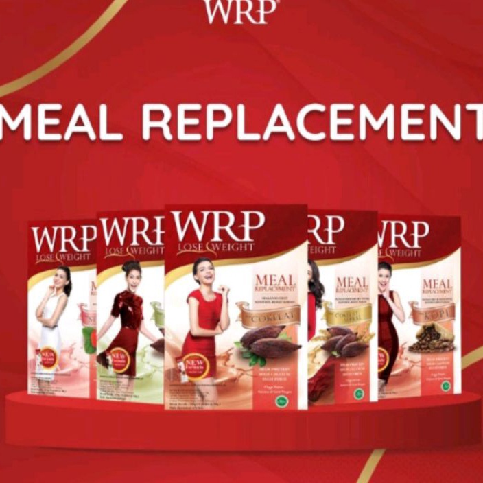 

Ready Stok Wrp Meal Replacement 324 gr 6 sachet