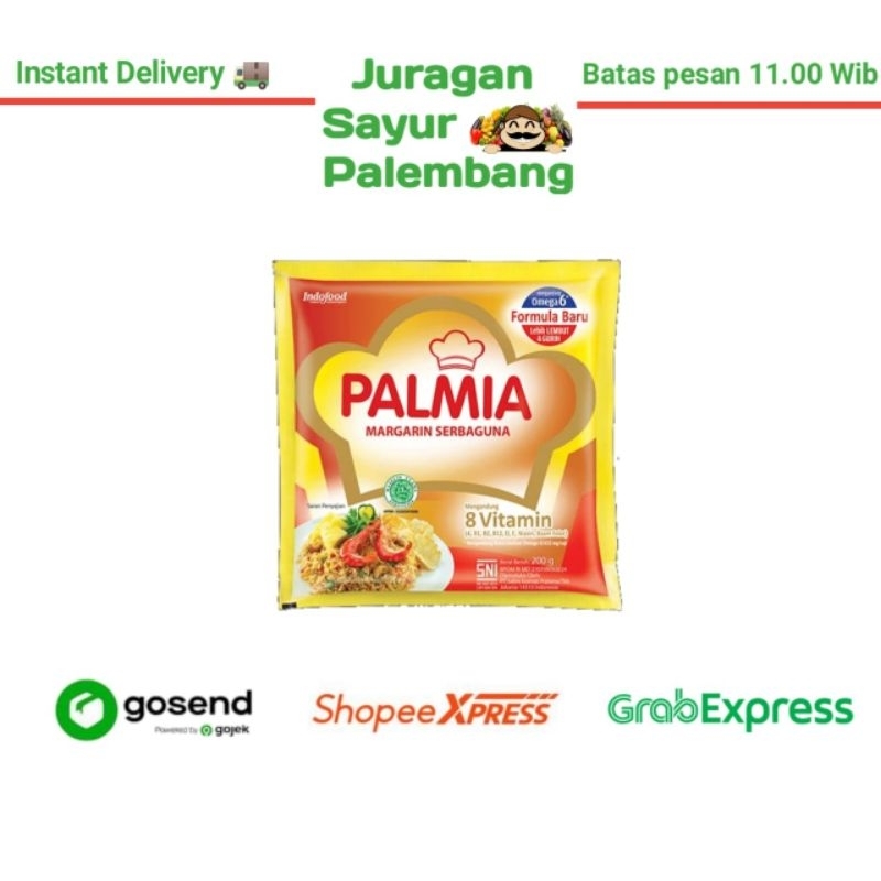 

Palmia margarin serbaguna 200gram - Juragan Sayur Palembang