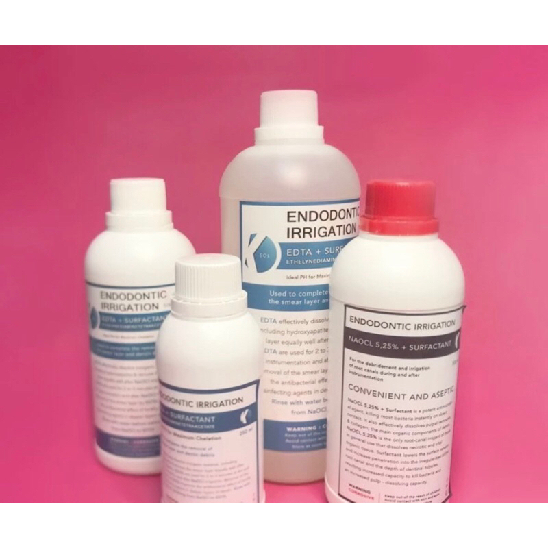 Endodontic Irrigation NAOCL 5,25% + Surfactant 500Ml