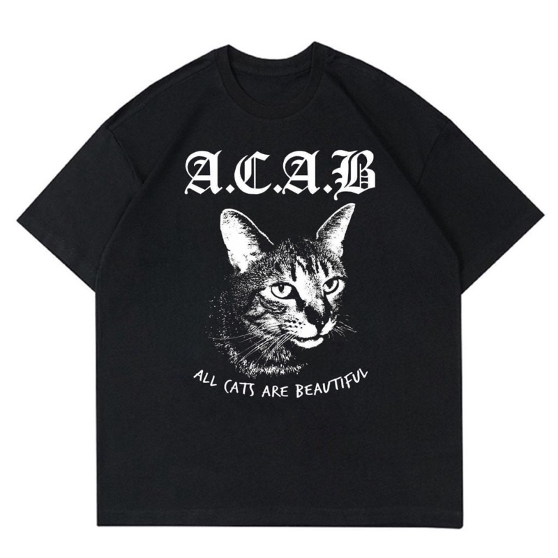 KAOS ACAB VINTAGE VINTAGE | T-SHIRT BAJU GAMBAR ACAB VINTAGE | KAOS ACAB VINTAGE