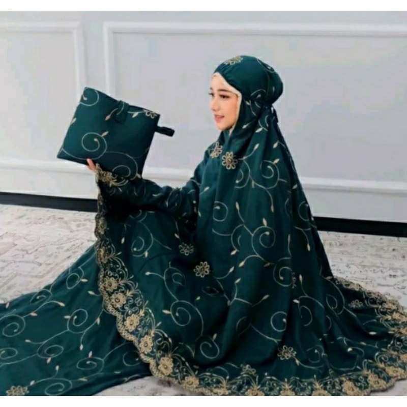 mukena dewasa kuliatas bagus