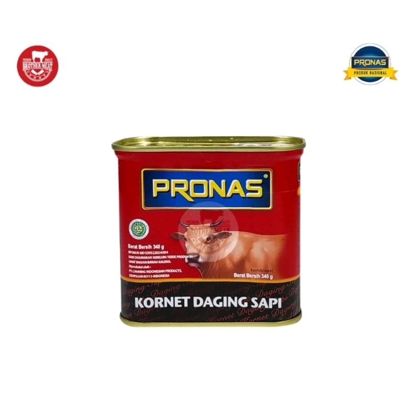 

PRONAS Corned Beff 340gr. Kornet Daging Sapi Kaleng Halal