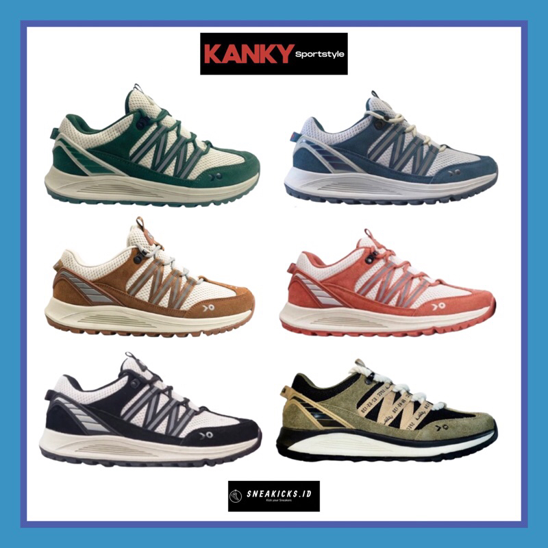 [ORIGINAL] SEPATU KANKY KITADAKE MR SABOTAGE / CREAMY GREEN / NAVY GREY / BROWN SUGAR / COOKIES AND 