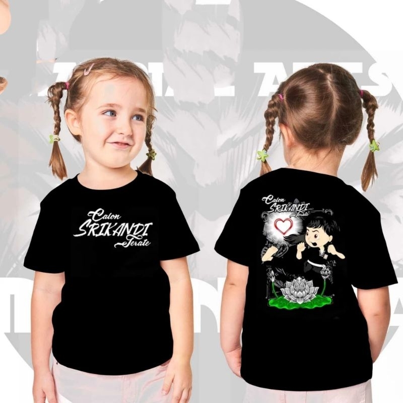 Kaos Calon Srikandi Terate-Kaos PSHT Kids Perempuan-Kaos Anak Psht