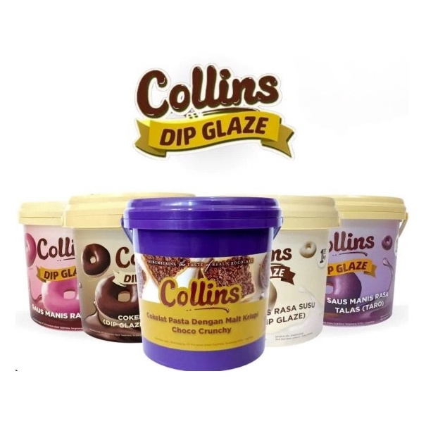 

Sale Collins Dip Glaze 1kg Glaze Donat Diskon