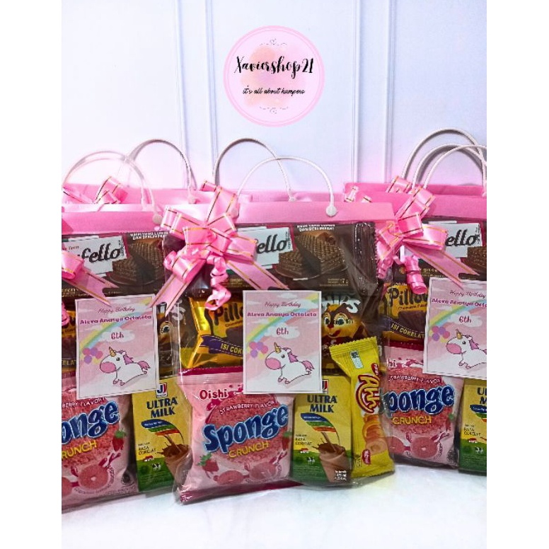 

READY STOK Paket snack Simple Murah FREE STICKER CUSTOM