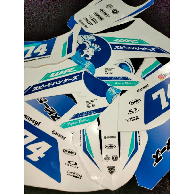 decal wr155 decal wr stiker wr155 decal wr terbaru