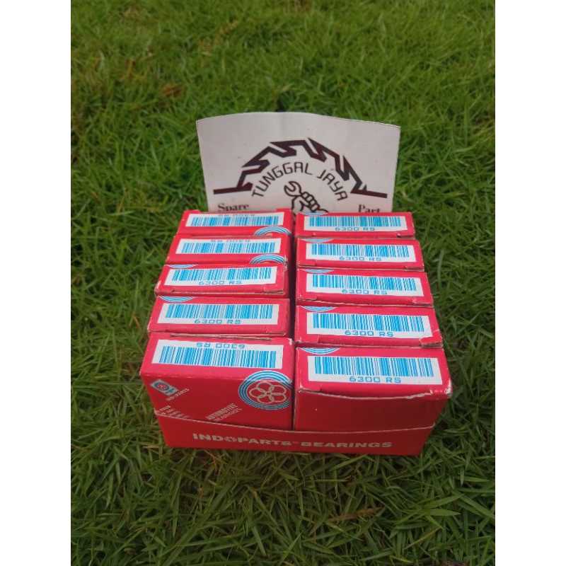 LAHER INDOPART BEARING BANTALAN RODA 6300RS ORIGINAL TERMURAH
