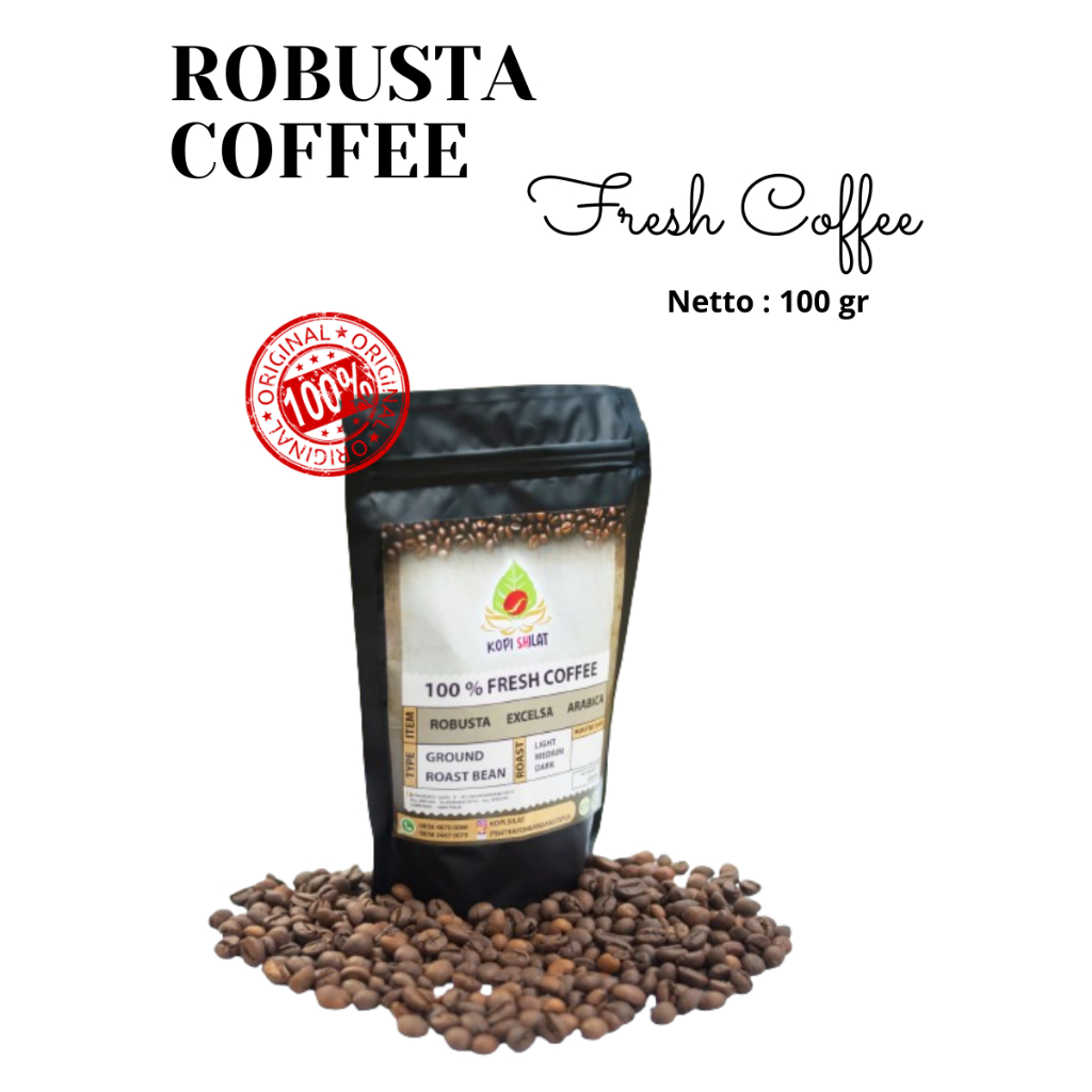 

Kopi Robusta Asli Lumajang Kopi Bubuk 100 Gram - Kopi Lereng Pegunungan Semeru