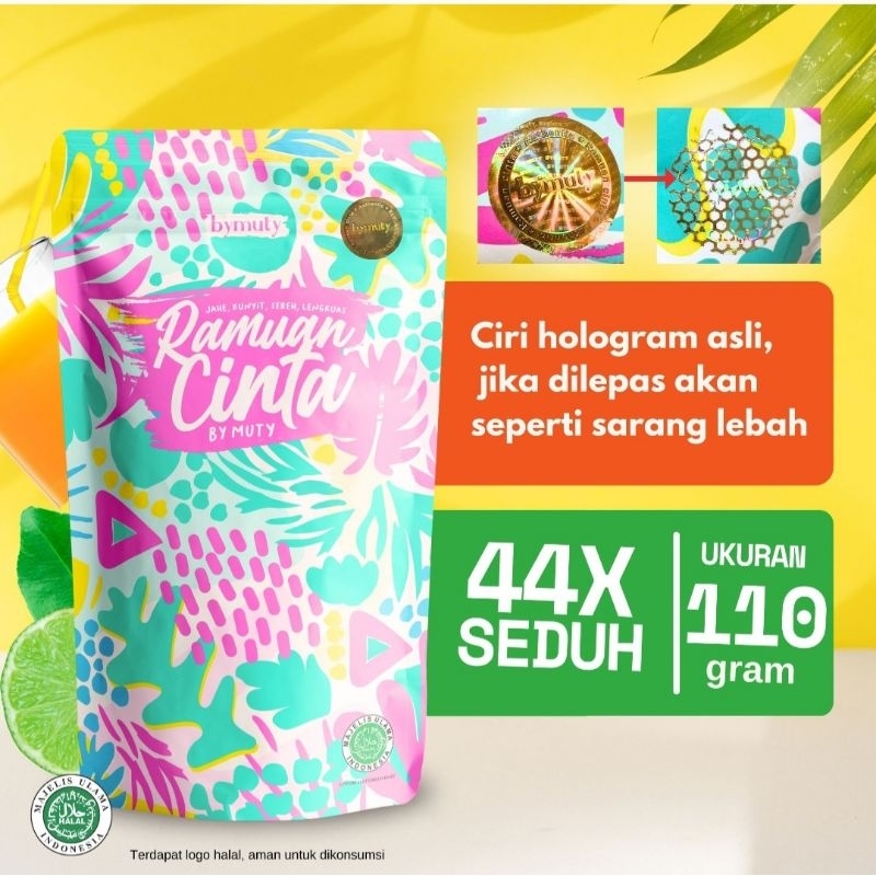 

Ramuan Cinta By Muty 70gr,110gr Original Berhologram