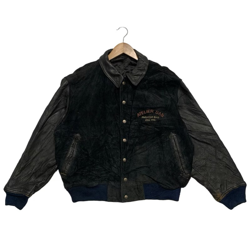 Atelier Sab Varsity leather