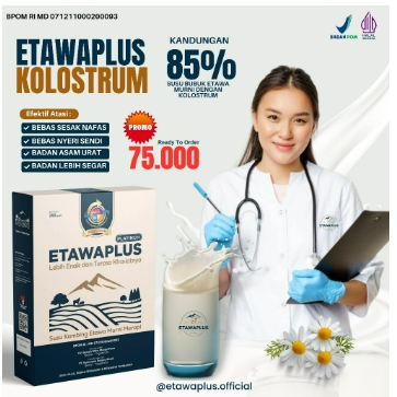 

Etawaplus Kolostrum / Etawaplus Platinum / Etawaplus / Susu pernafasan / Susu kambing Etawa / Susu Etawa / Etawaku