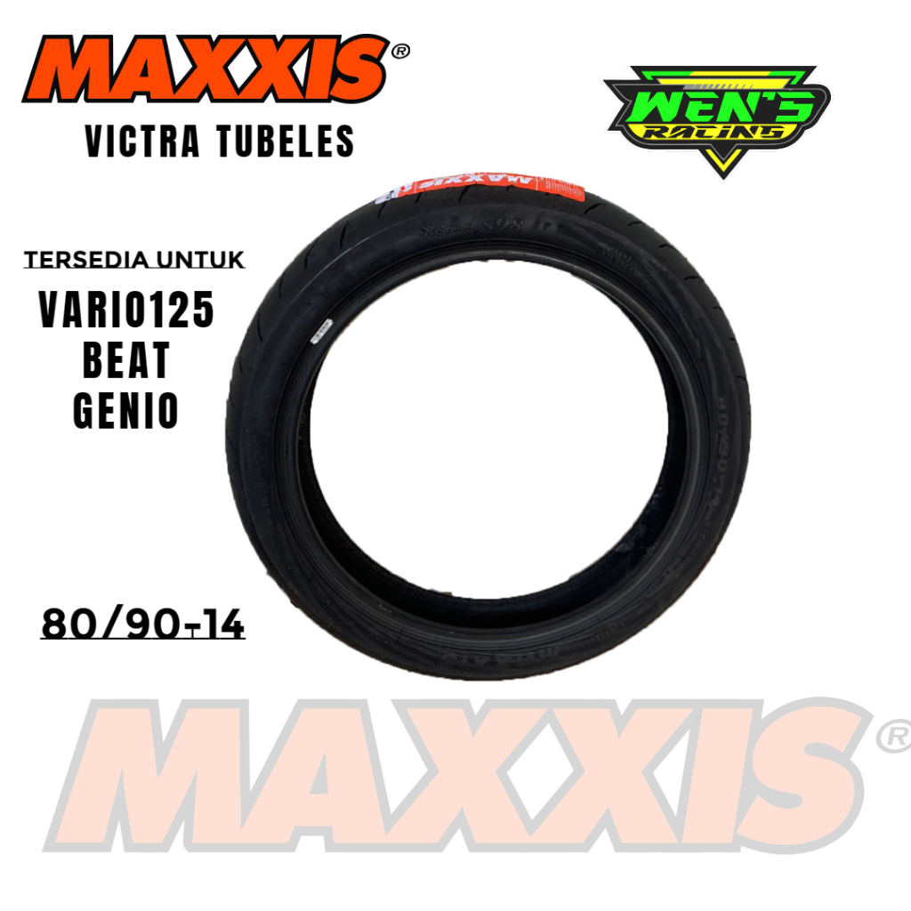 BAN LUAR BELAKANG VARIO 110 VARIO 125 MAXXIS VICTRA S98 RING 14
