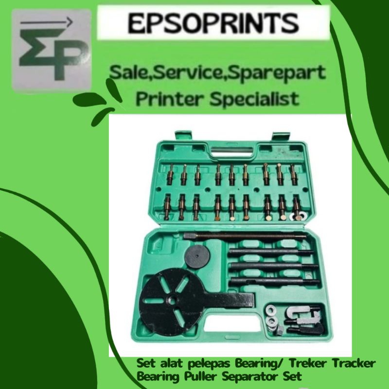 Set alat pelepas Bearing/ Treker Tracker Bearing Puller Separator Set
