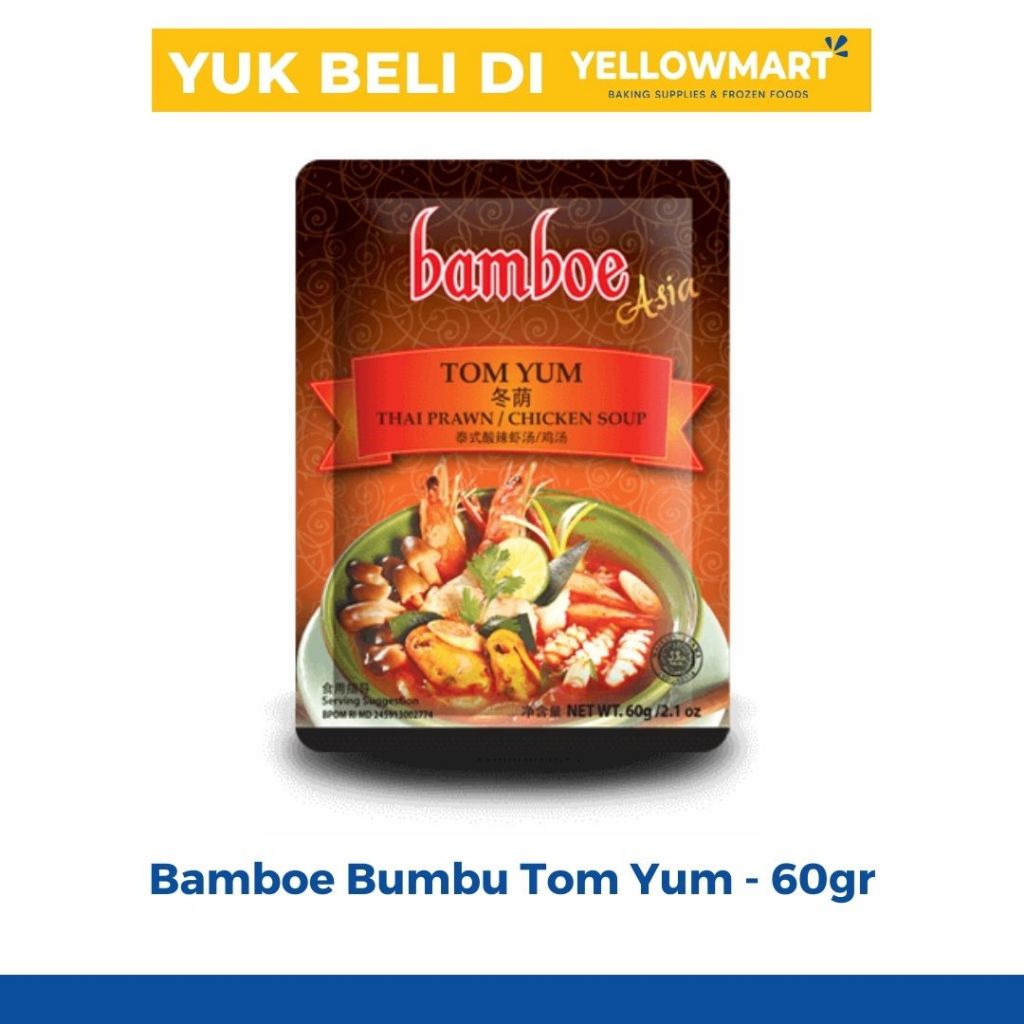 

Bamboe Asia Bumbu Tom Yum 60gr