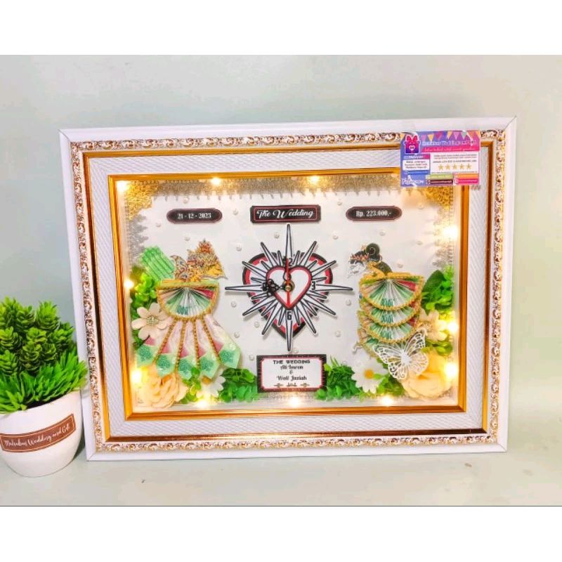 Mahar Wayang / Mahar Jam / Mahar Pernikahan Unik Modern