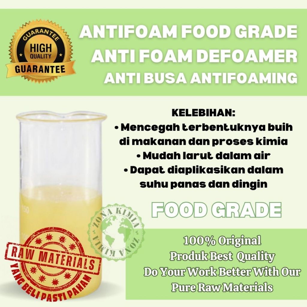 

250ml Antifoam Food Grade Pengstabil Busa pada Makanan & Minuman