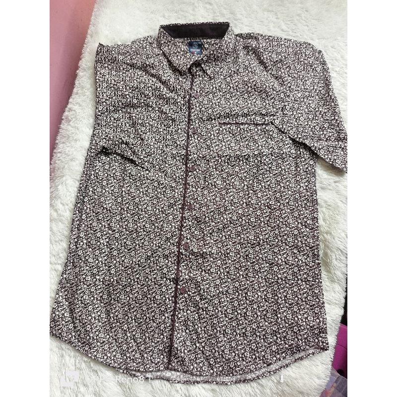 SCOTCH L Atasan pria Sleeve Shirt branded Matahari brand kemeja lengan pendek baju kerja kantor baha