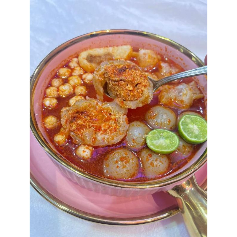 

baso Aci ayam suwir isian banyak