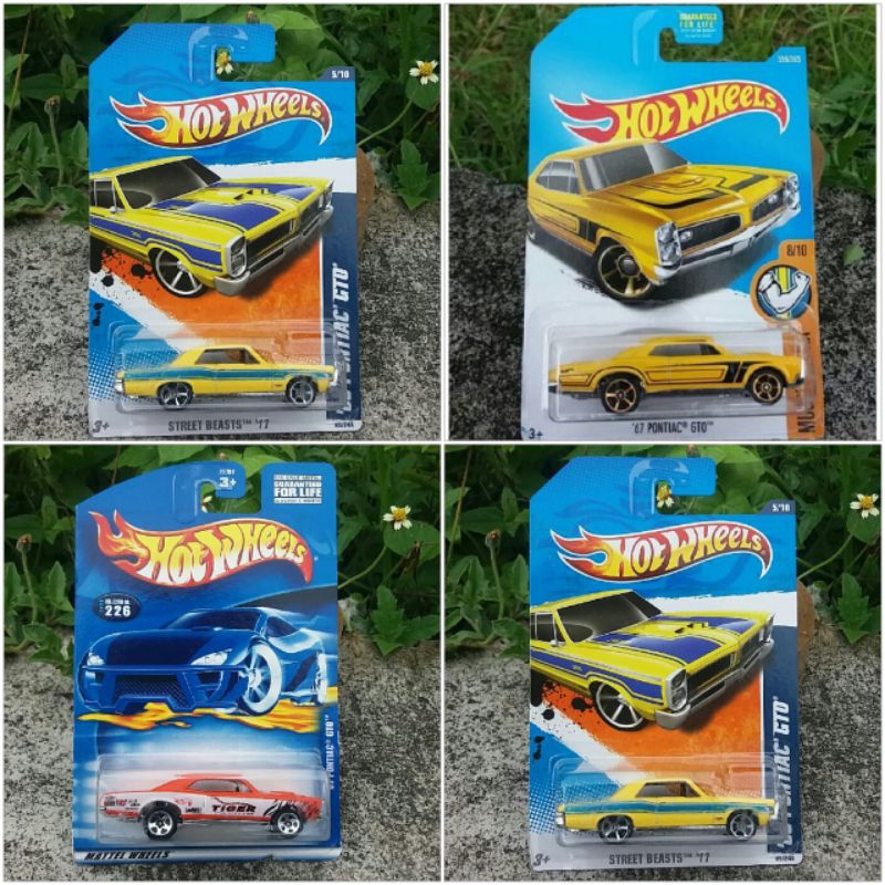 hot wheels 65 67 pontiac GTO