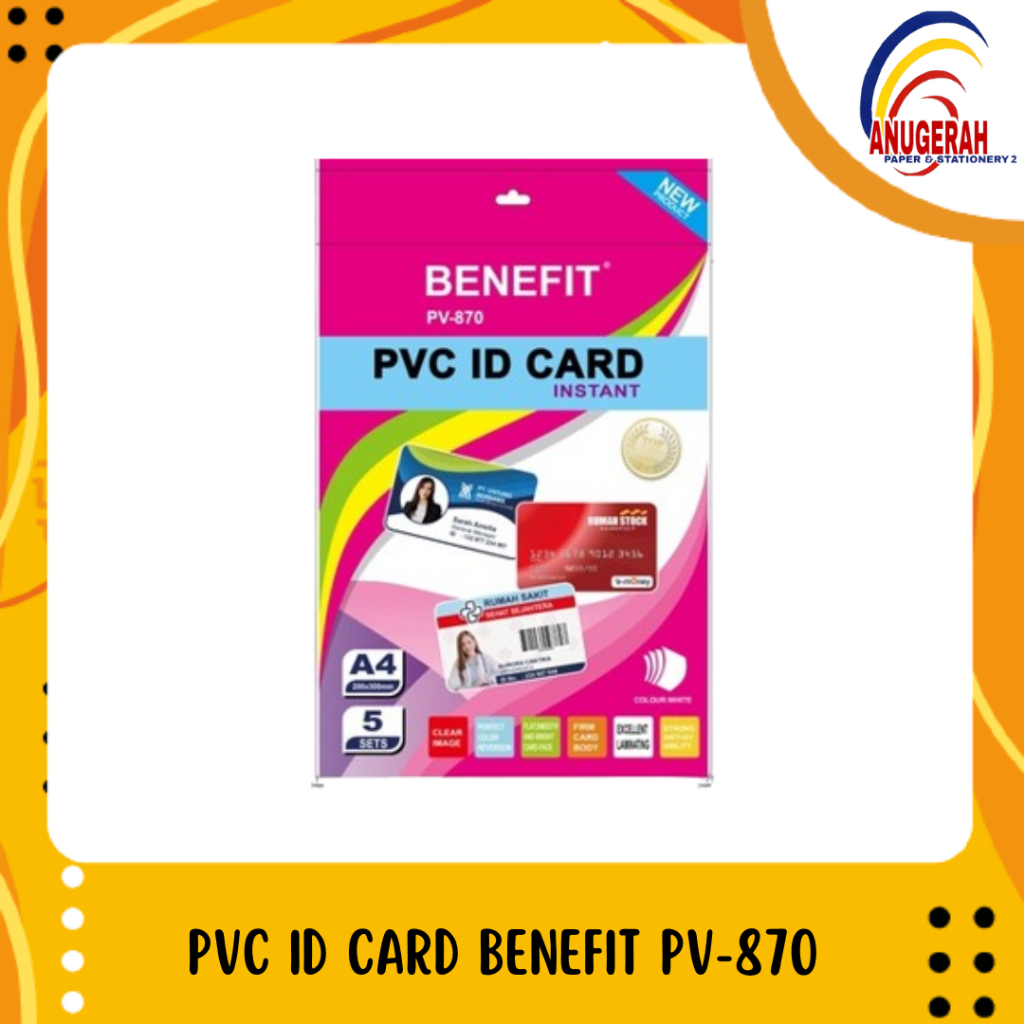 PVC ID CARD BENEFIT PV-870 (PAK)