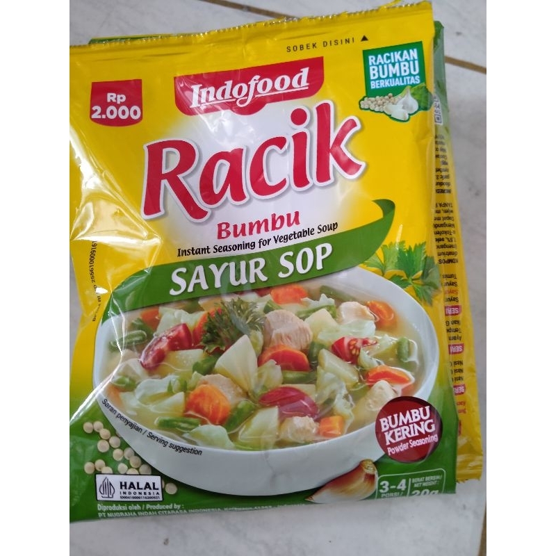 

Bumbu racik sayur sop