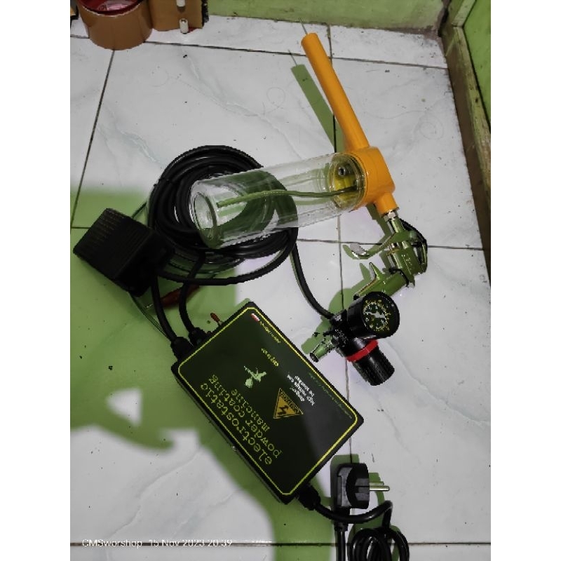 powder coating gun alat cat powder coating