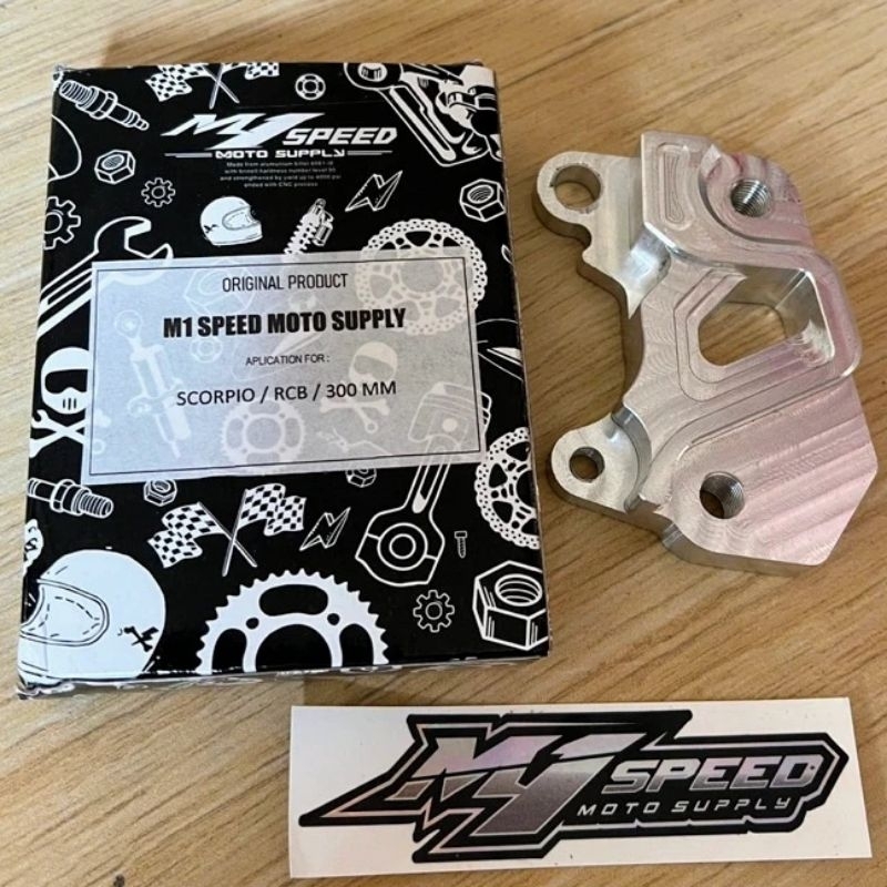 Bracket Breket Kaliper Scorpio CNC RCB Disc 300 M1 Speed