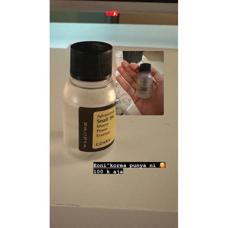 preloved skincare cosrx