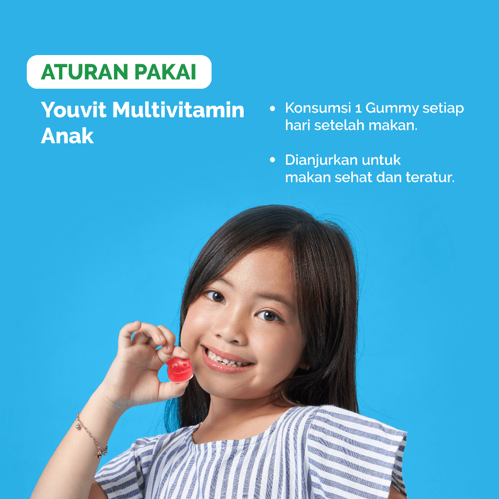 YOUVIT MULTIVITAMIN GUMMY - ISI 30 PCS