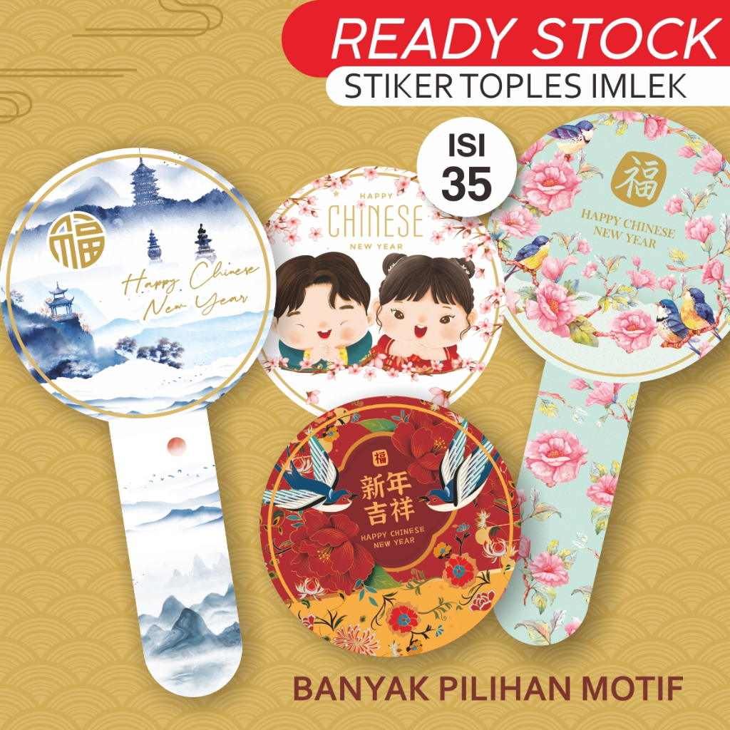 

Stiker Toples Kue Chinese New Year Imlek Sincia Rabbit READYSTOCK