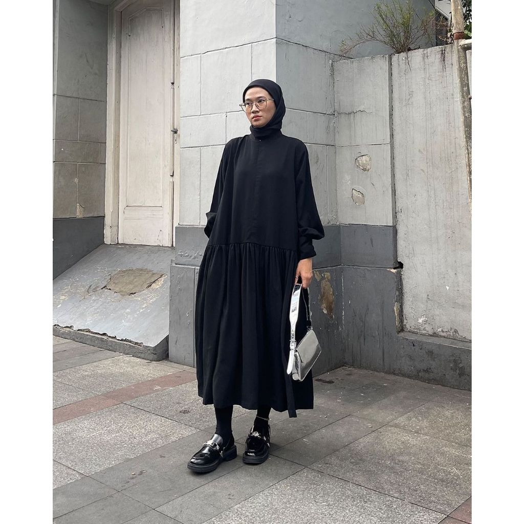 Rashawl Moudon Drop Waist Dress