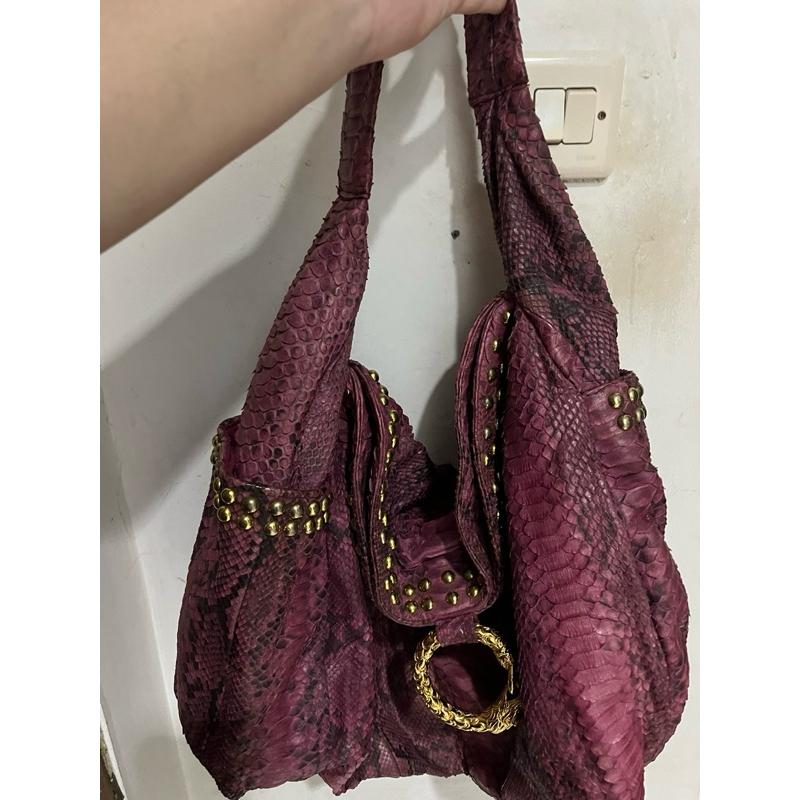 INA THOMAS SNAKE SKIN Preloved Bag