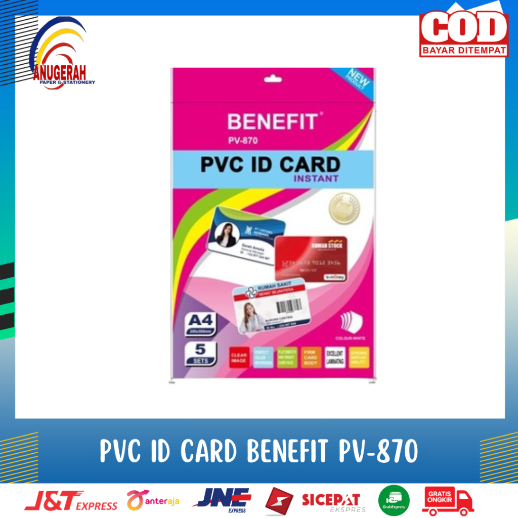 

PVC ID CARD BENEFIT PV-870 (PAK)